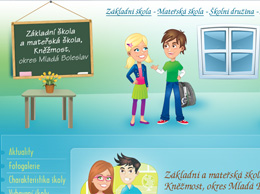 grafika webu pro ZŠ a MŠ